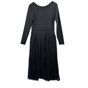 J.Crew Pleated ballet dress in‎ stretch cotton blend preppy minimalist sz S